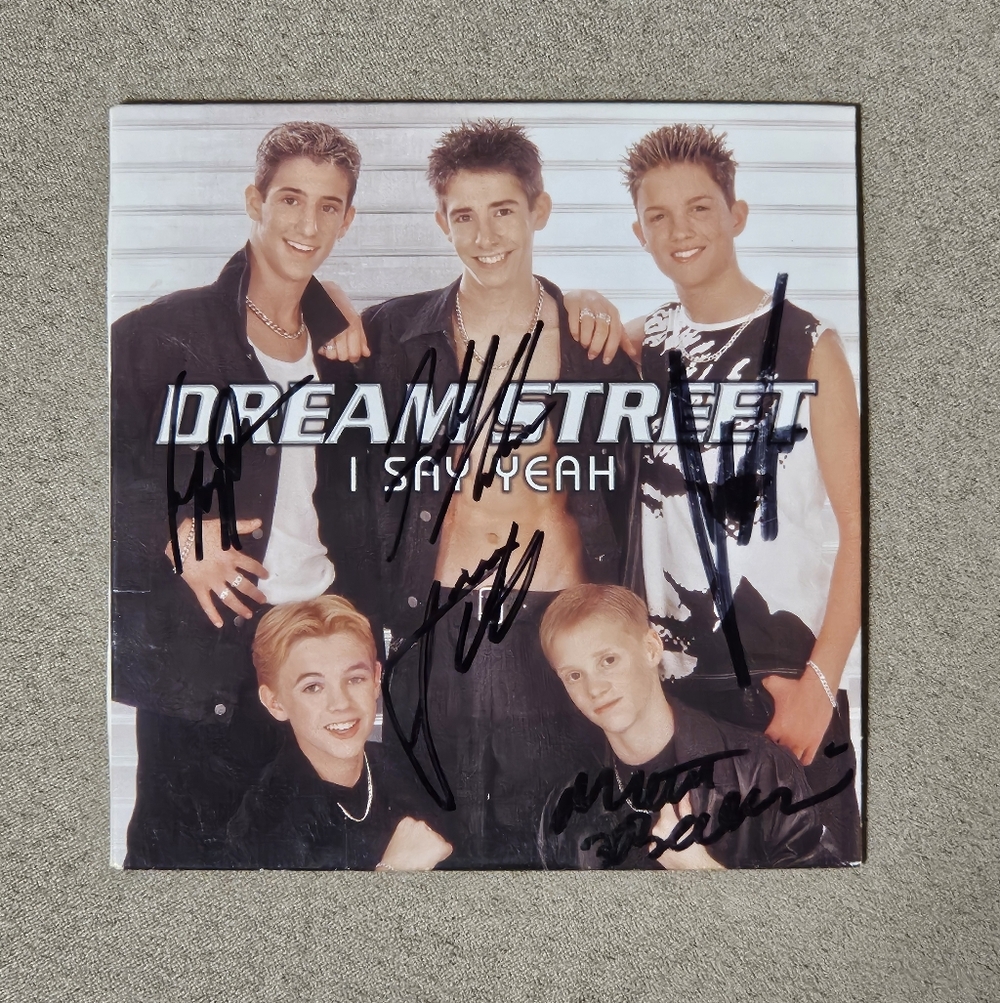 Dream Street Signed CD – Autographed by Band – Jesse McCartney Era – 2002